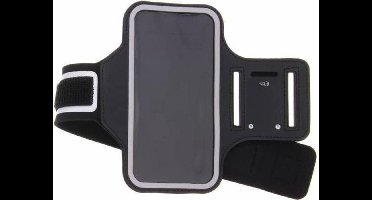 Ntech Sportarmband voor Geschikt voor iPhone 11 - Zwart