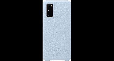 Samsung Leather Hoesje - Samsung Galaxy S20 - Blauw