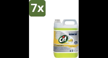 Cif - Allesreiniger - Citroenfris - 5 l - Bulkverpakking - 7 stuks