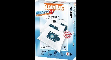 CleanBag stofzuigerzakken 4 stuks - Geschikt voor EIO - Nr 9 9a 9b 14 26 - Inclusief 1 filter - Alternatief