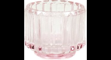 Housevitamin Waxinelichthouder- Pink -8x6.5cm