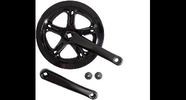 Mirage Crankstel 46t 170mm zwart