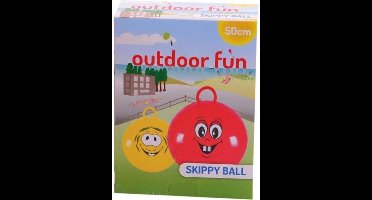 Gele Skippybal outdoor fun Ø 50 cm