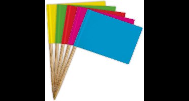 Folat - Prikker Vlag: Effen Kleur/50