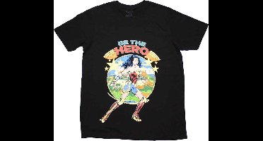 DC Comics Wonder Woman - Be The Hero Heren T-shirt - XL - Zwart