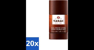 20 x Tabac Original - Deodorant Stick - Langdurige frisheid - 75 ml - Voordeelverpakking - 20 stuks