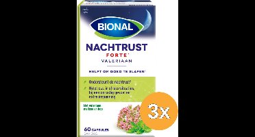 3x Bional Nachtrust Extra Sterk (60 capsules)