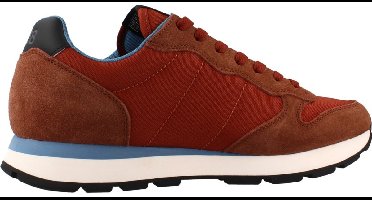 SUN68 Tom Solid - Heren Sneakers Schoenen Rust-Rood Z46101-36 , Maat: EU 45