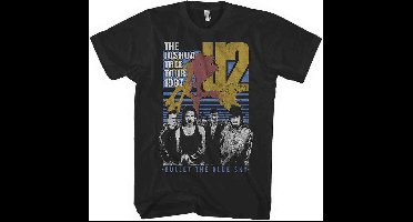 U2 - Bullet The Blue Sky Heren T-shirt - S - Zwart