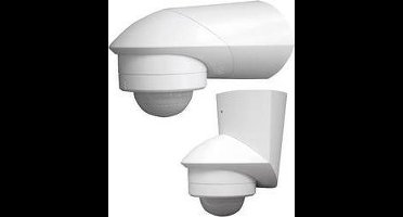 Grothe 94531 PIR-bewegingsmelder Opbouw (op muur) 240 ° Relais Wit IP55