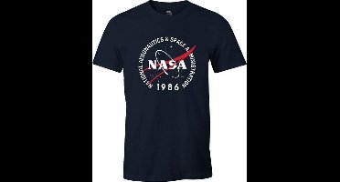 NASA - Black Men's T-shirt 1986 - L