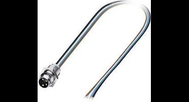 Phoenix Contact 1523450 Sensor/actuator steekconnector M12 Aantal polen: 4 Stekker, inbouw 0.50 m 1 stuk(s)