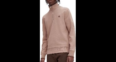 Fred Perry - Half Zip Sweatshirt - Roze Sweatshirt-L