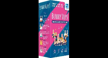 Megableu Bunny Hops - Het Ultieme Actievolle Partyspel - Voor Jongeren en Volwassenen - Vanaf 14 Jaar - 4-16 Spelers - Beschrijven, Zingen en Uitbeelden