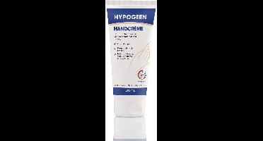Hypogeen Handcrème - Voor droge handen en gevoelige huid - Snel absorberend, hydraterend en voedend - Beschermt tegen uitdroging, psoriasis en eczeem - Vrij van parfum en kleurstoffen - Met squalaan & melkzuur - Hypoallergeen, pH-neutraal - 100 ml