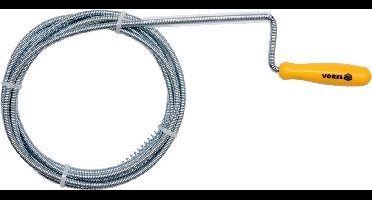 Vorel - Rioolgereedschap - 6mm - 3m - Gegalvaniseerde Spiralen