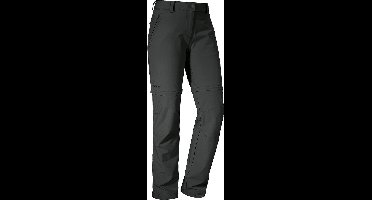 PANTS ASCONA ZIP OFF - stretch afritsbroek - dames - donker grijs