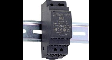 Mean Well DDR-30G-5 DIN-rail DC/DC-converter 5 V/DC 6 A 30 W Aantal uitgangen: 1 x Inhoud: 1 stuk(s)