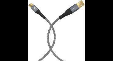 EFB Elektronik USB-AC-00001 USB-kabel USB 2.0 0,5 m USB A USB C Zwart, Grijs