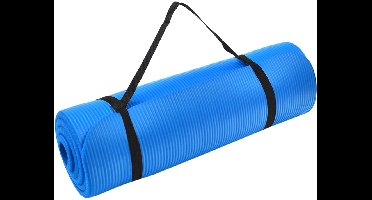 PROfit Sportmat Fitness Pro NBR 180x60x1,5cm Blauw DK