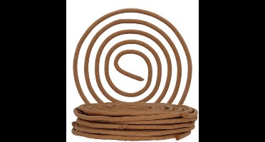 Citronella spiralen - 20x stuks - citroengeur - navulspiralen voor spiraalbranders