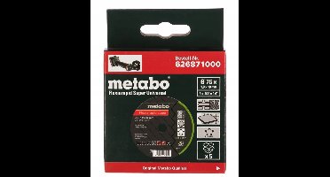 Metabo Flexiarapid Zaagbladen 76x1x10mm - Set van 5