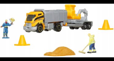 Matchbox Bouwvoertuigen Set met Accessoires