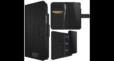 Black Rock 2in1 Wallet for Apple iPhone 12 Mini Black