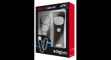 Bigben Siliconen Beschermhoes Zwart PS3