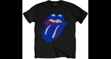 The Rolling Stones - Blue & Lonesome Classic Tongue Kinder T-shirt - Kids tm 6 jaar - Zwart