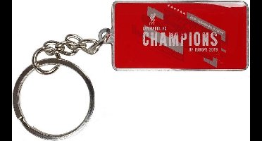 Liverpool FC Champions Of Europe Keyring (Red)