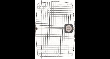 Flamingo Hondentransportbox Nomad Vervangdeur - Zilver - 61 x 21 x 42 cm