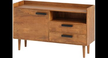 Dressoir Flare 130 cm - Bruin | Nijwie