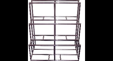 Vedes hula hoop standaard aluminium - opbergsysteem voor hoepels.
