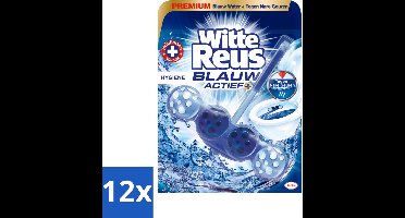 Witte Reus - Blauw Actief Toiletblok - Hygiëne - 1 Toiletblok - Voordeelverpakking - 12 stuks
