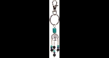 Yogi & Yogini naturals Sleutelhanger tree of life (13 cm)