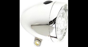 IKZI LIGHT retro koplamp chroom OEM
