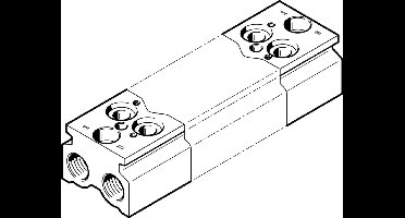 Festo Aansluitblok - 550623 - P2UEM