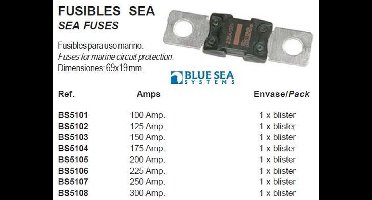 Blue Sea Systems Megazekering 300a Zwart