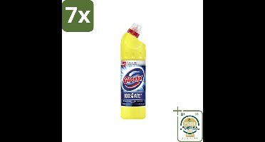 7 x Glorix Original - Toiletreiniger - Dikke Bleek - Intensieve Reiniger - 750 ml - Grootverpakking - Toiletreiniger - Reiniging Toilet - Anti-kalk - Hygiëne Toilet - Kalkaanslag