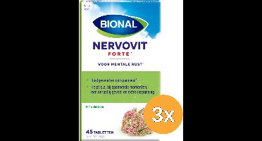 3x Bional Nervovit Forte (45 tabletten)