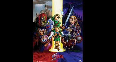 Pyramid International The Legend of Zelda Poster Pack Ocarina of Time 40 x 50 cm (4) Poster & Wallscrolls
