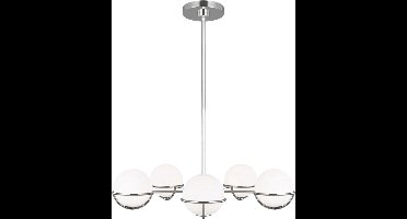 Feiss LED Kroonluchter | 3W 3000K 1500Lm 830 | Dimbaar | Polished Nickel