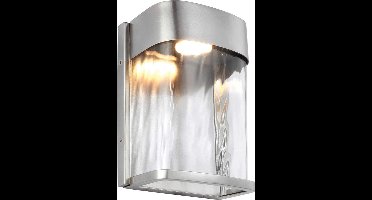 Feiss LED Wand Buitenlamp Bennie | 14W 2700K 1000Lm 27 | IP44 | Painted Brushed Steel