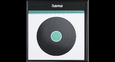 Hama LP-cover-lijstje Aluminium Zwart 31,5 X 31,5 Cm