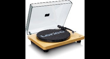 Lenco Platenspeler - Auto-stop - USB naar PC encoding - L-30WD - Hout