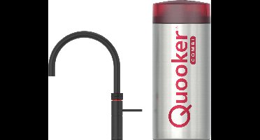 Quooker Fusion Round Zwart - COMBI+ 2.2