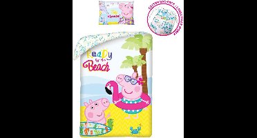 Peppa Pig Dekbedovertrek Summer ready 140 x 200 cm katoen