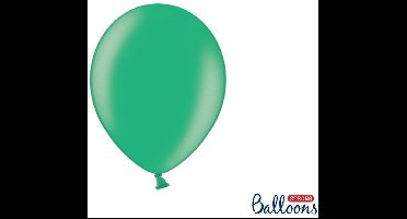 """Strong Ballonnen 27cm, Metallic Malachit (1 zakje met 10 stuks)"""