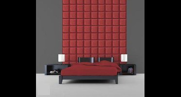 Dutch Wallcoverings Vierkant - Rood